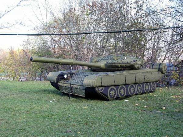 池州陆地军事假目标坦克
